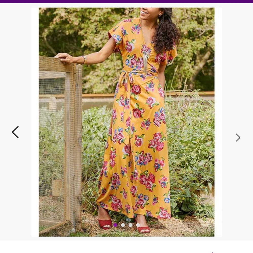 NWT Matilda Jane Petite Wrap Maxi Dress